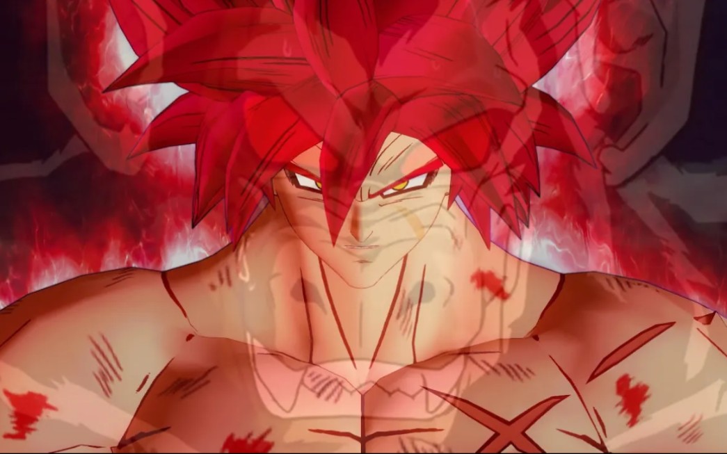 布罗利的愤怒超级赛亚人之神诞生