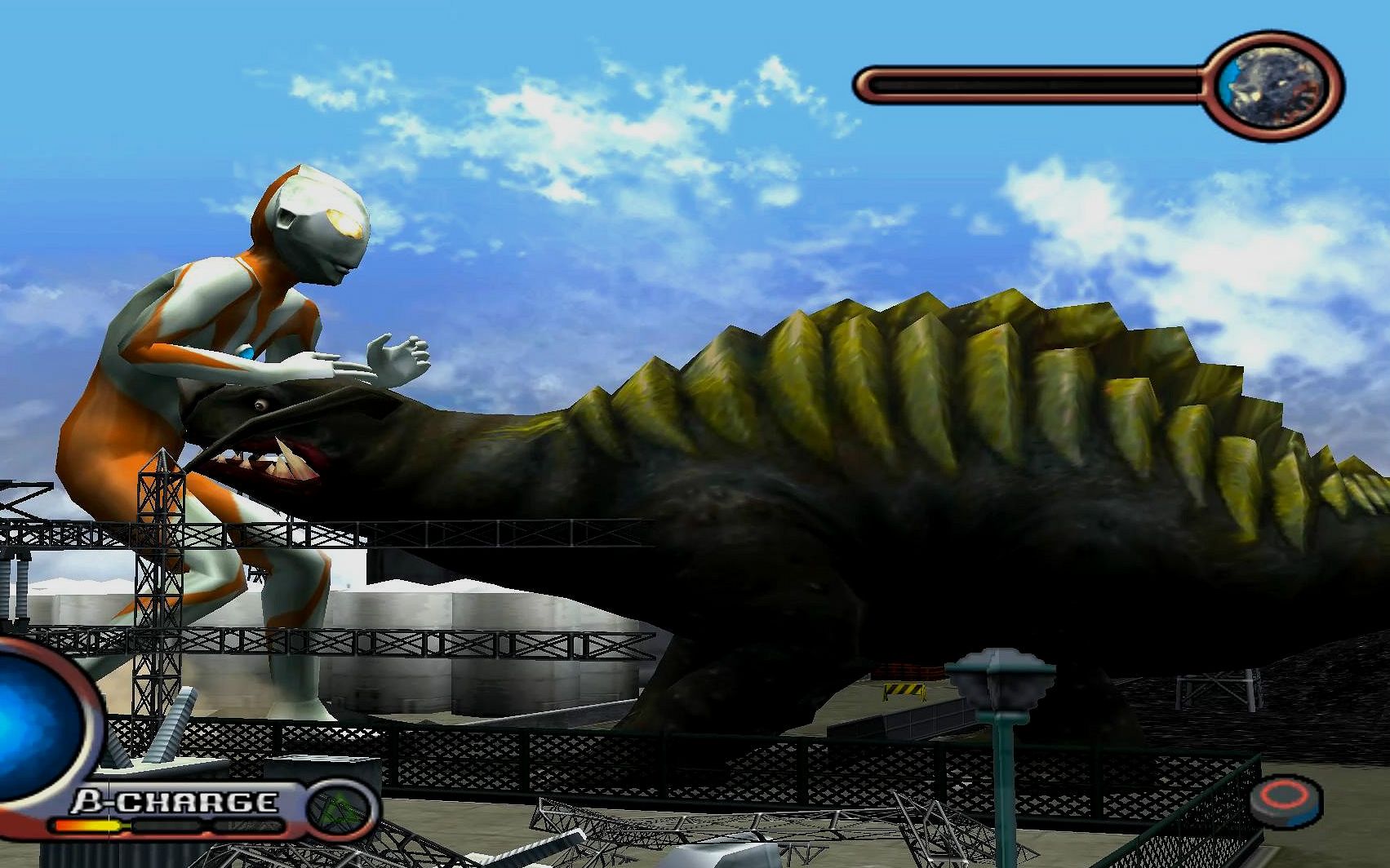 活动  初代奥特曼vs雷蒙达,这怪兽攻击奥特曼脆弱部位,对奥特曼很不利