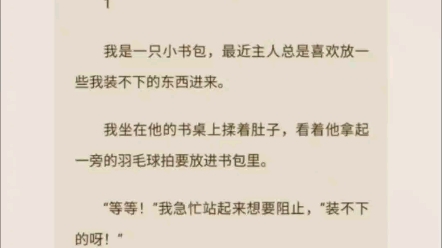 我只是一只通勤的小书包“我能装得下的……不要丢掉我.”……老福特小说《无限熔体》哔哩哔哩bilibili