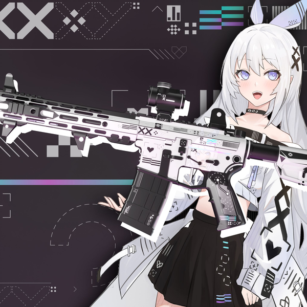 求生之路2】印花集SLR Rifleworks AR-15替换SG552_哔哩哔哩bilibili