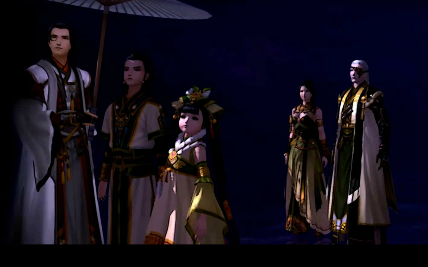 【古剑奇谭二】【流月城群像】永夜初晗