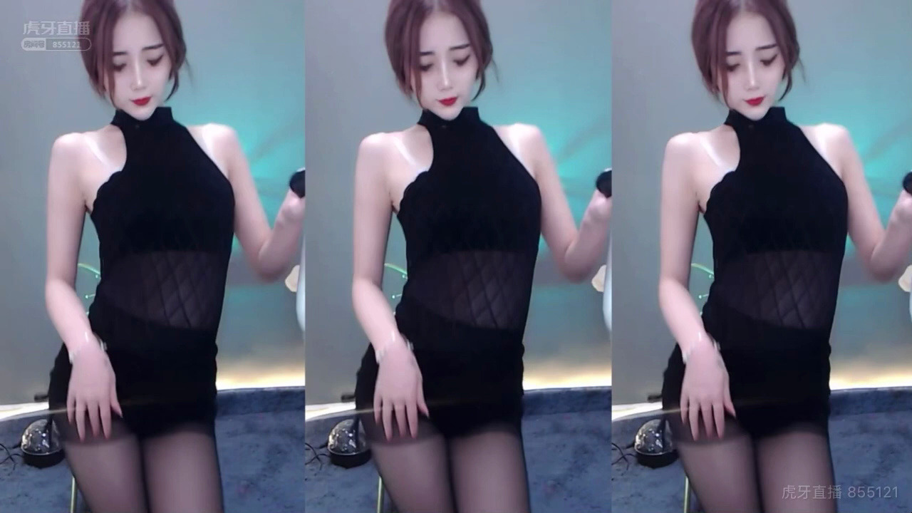 虎牙 斗鱼女主播 韩六六 舞蹈剪辑回放