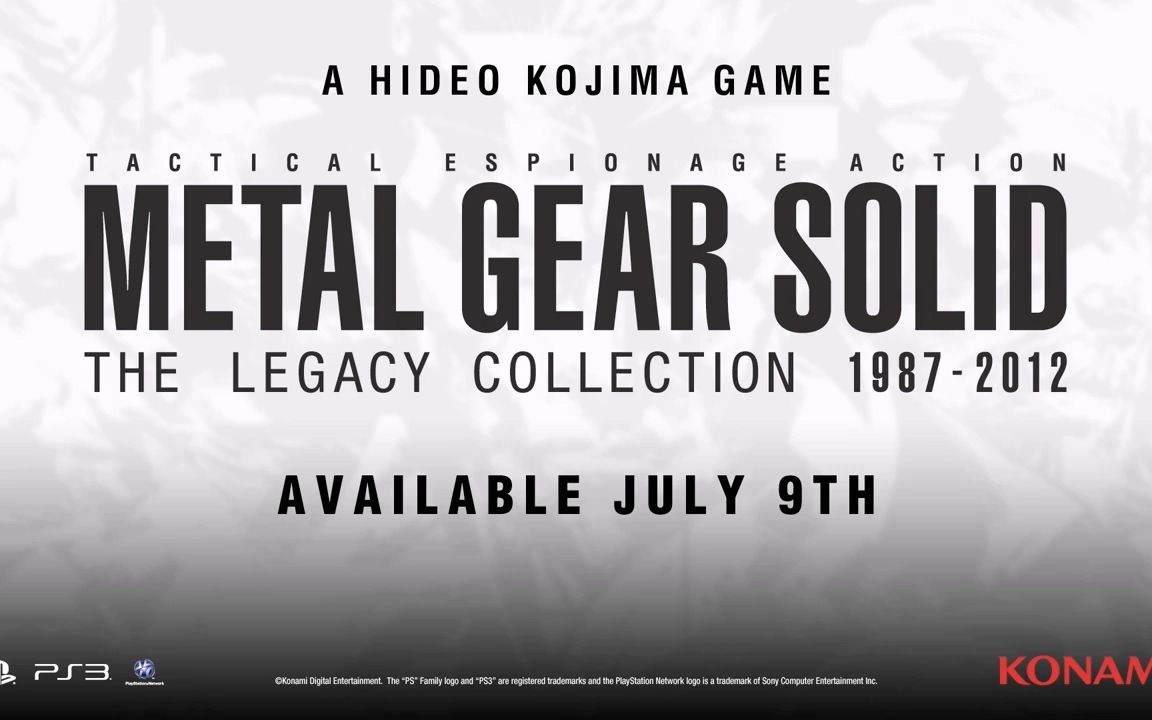 [图]合金装备: 遗产合集 1987-2012/Metal Gear Solid: The Legacy Collection 1987-2012 预告片