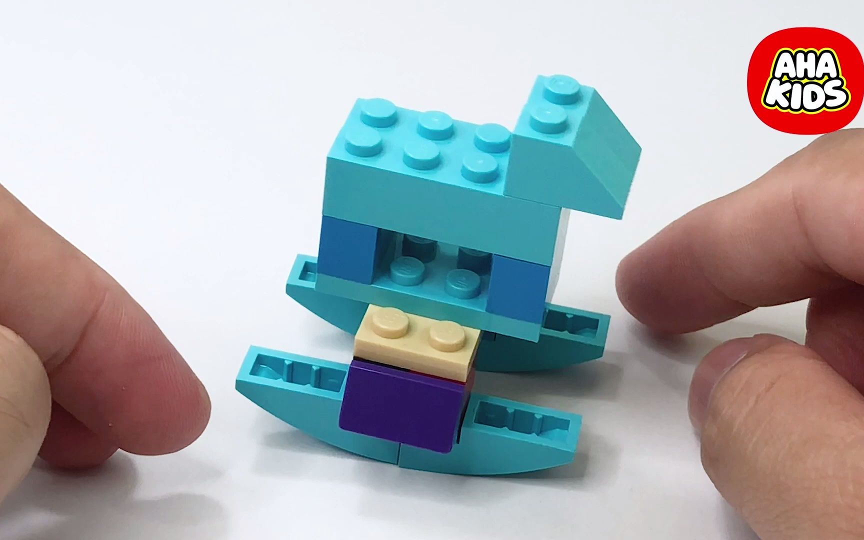 乐高10698拼搭:摇摇马