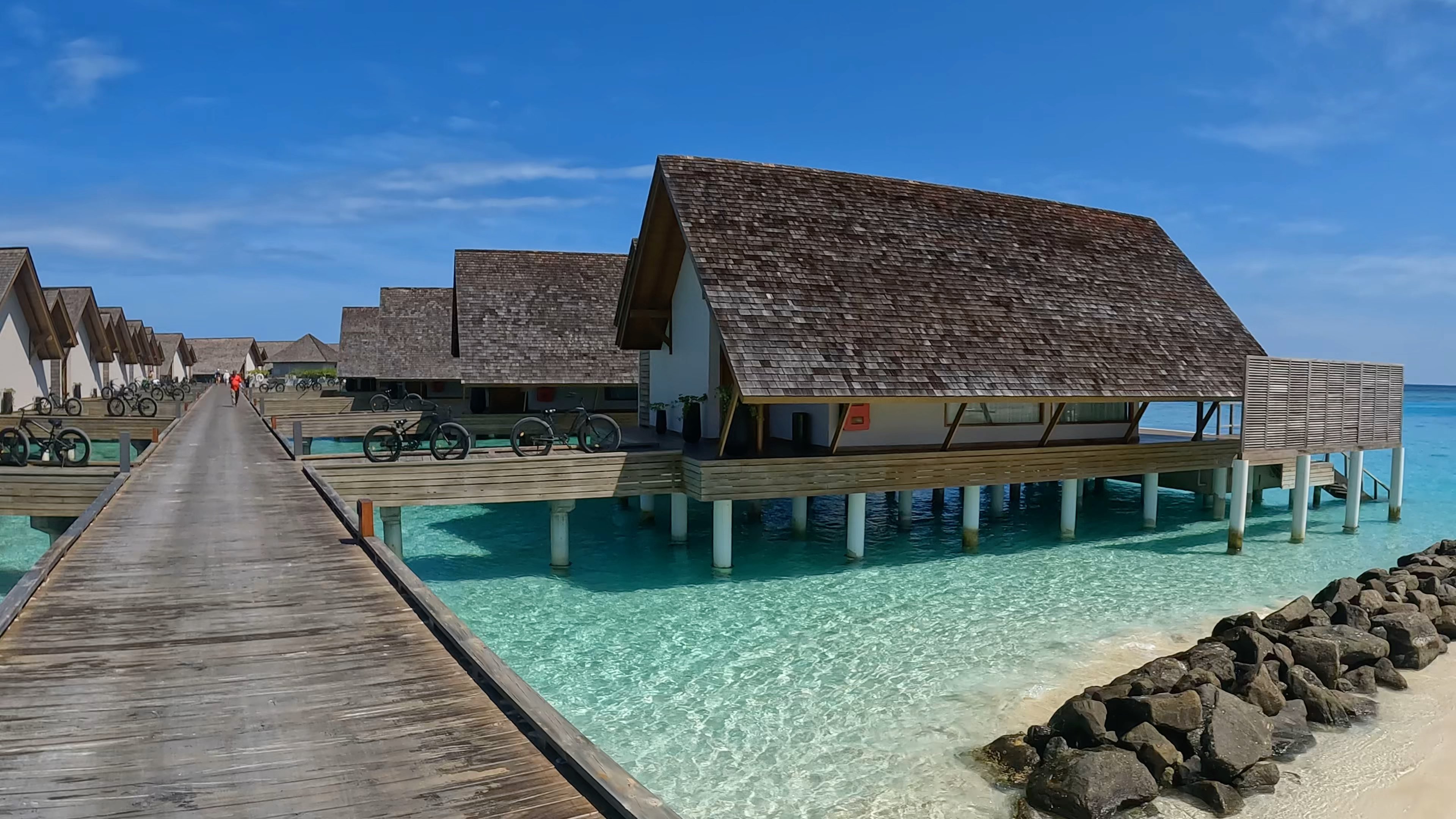 马尔代夫翡翠法鲁富士岛单车环岛游