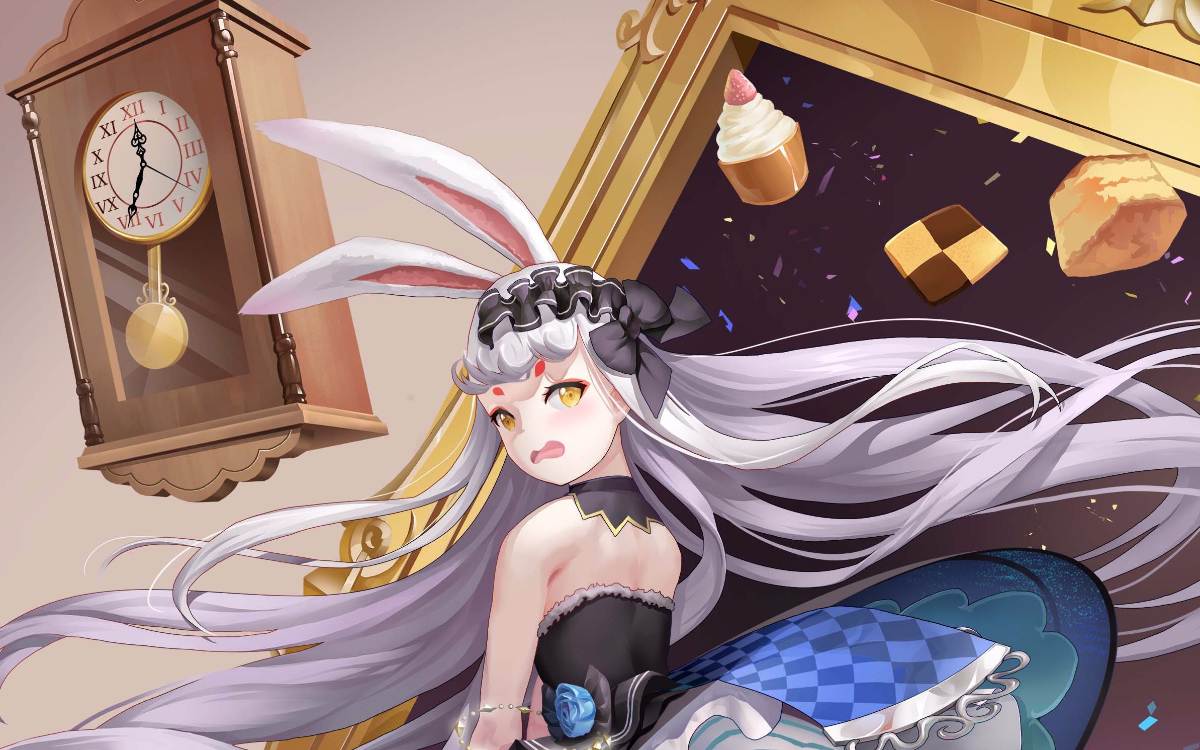 碧蓝航线画了个岛风