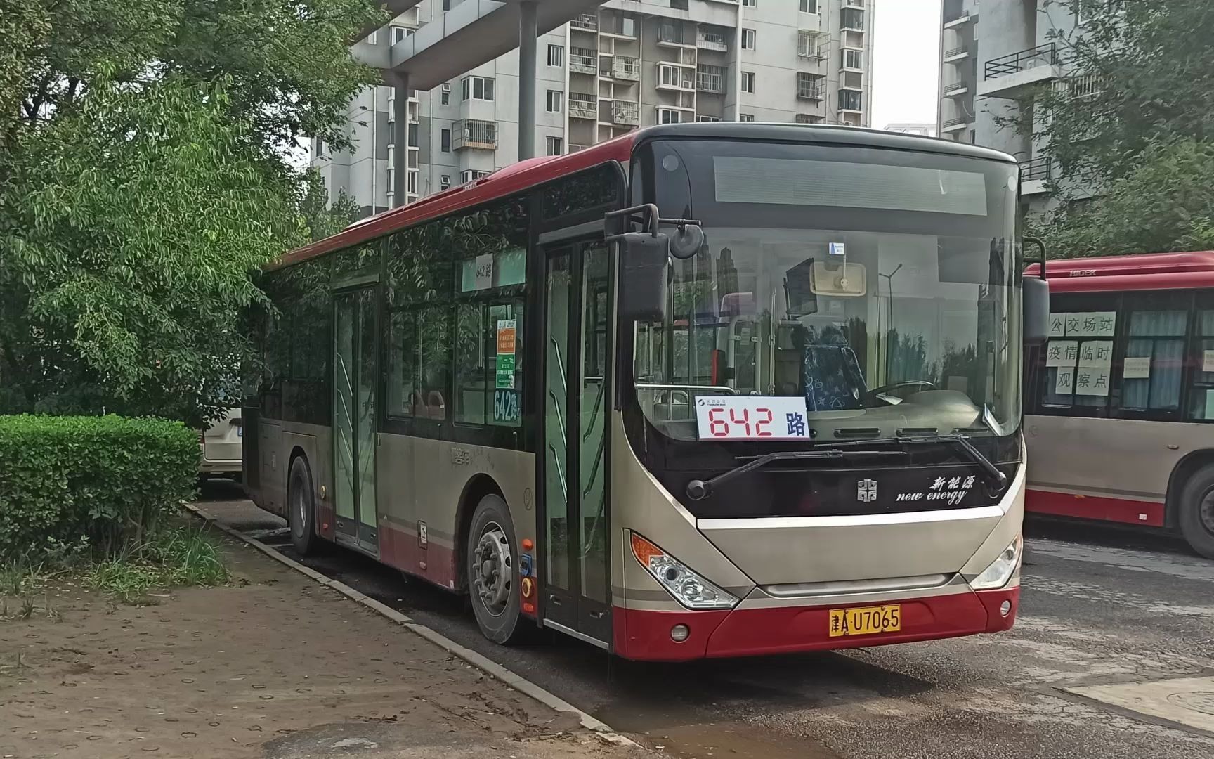 天津公交pov——642路(龙洲道公交站——中山门和睦道)_哔哩哔哩_bili