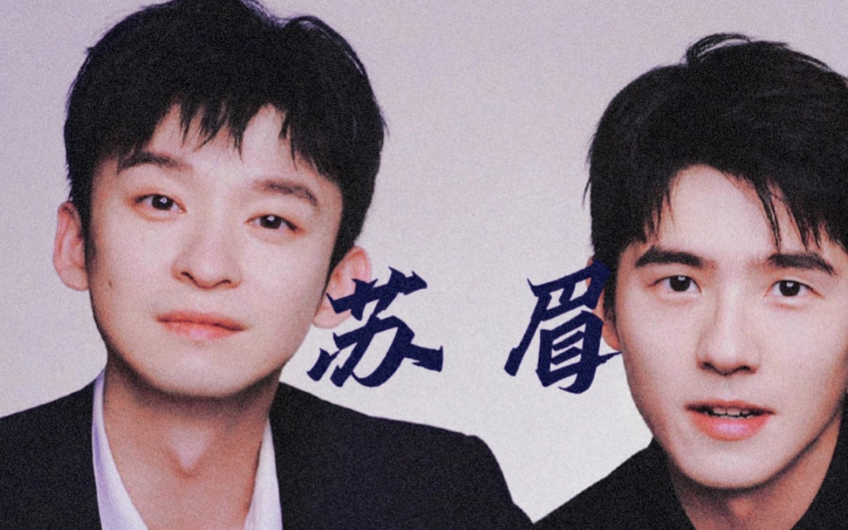 【昊健/刘昊然董子健】苏眉