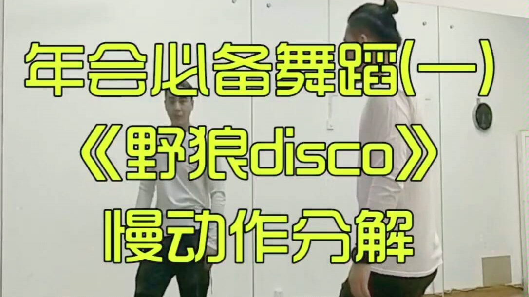 木易de舞蹈课058期野狼disco难点教学