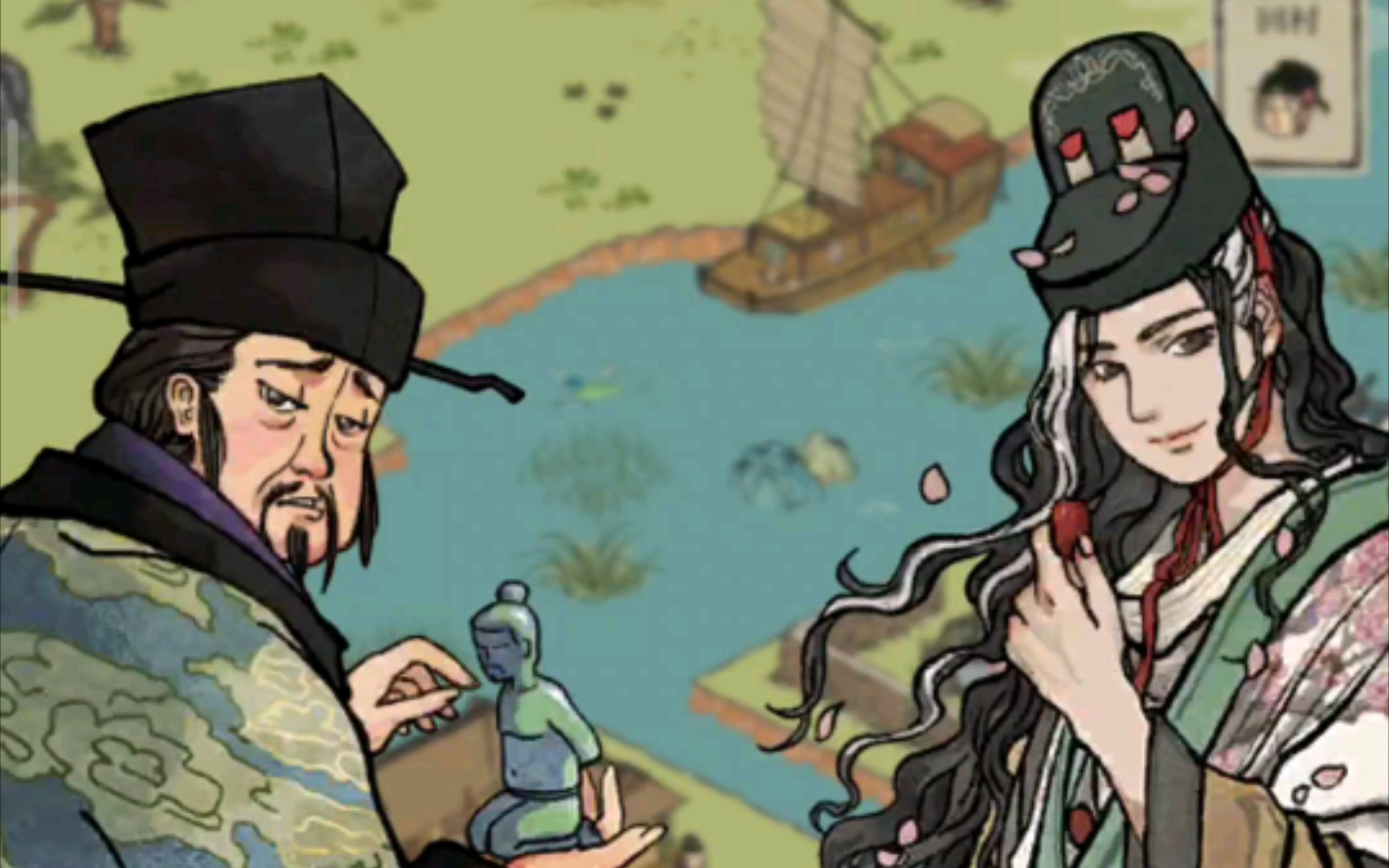 活动作品江南百景图桃花村探险秦南归线8