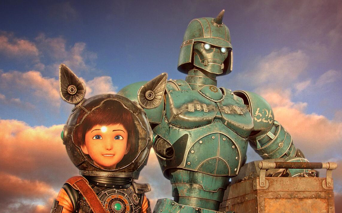 最伤感的末日动画《绿光》,当世界只剩下一个女孩和机器人