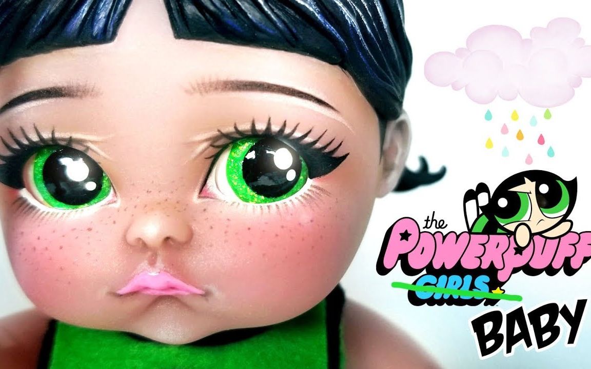 【娃手办】《飞天小女警》毛毛(buttercup)~可爱婴儿形象~【搬运 1080