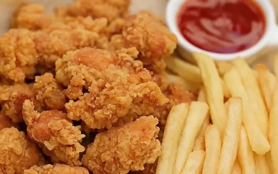 超酥脆6015自制鸡米花&自制薯条一次成功73