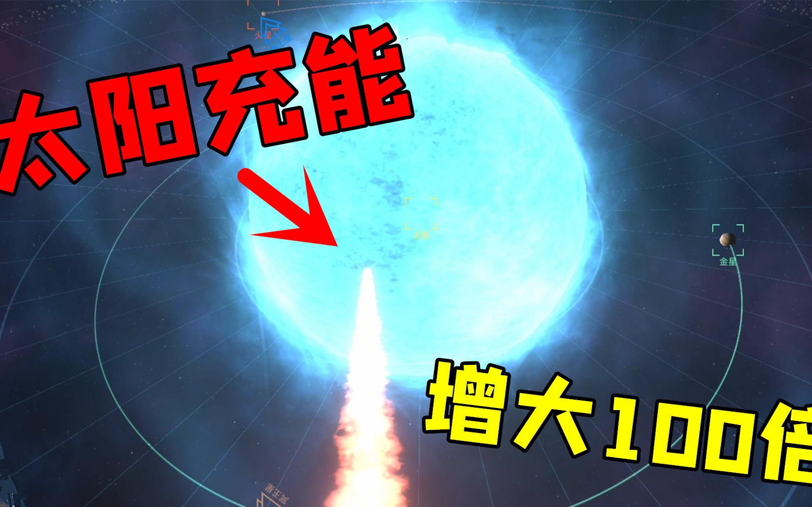 [图]【星战模拟器】把太阳变大100倍和缩小100倍，分别会发生什么？