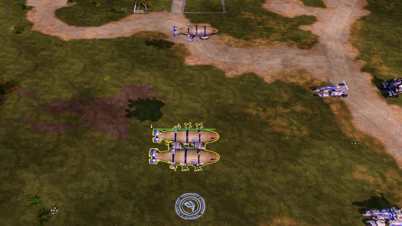 红警3mod 双体基洛夫vs单体基洛夫