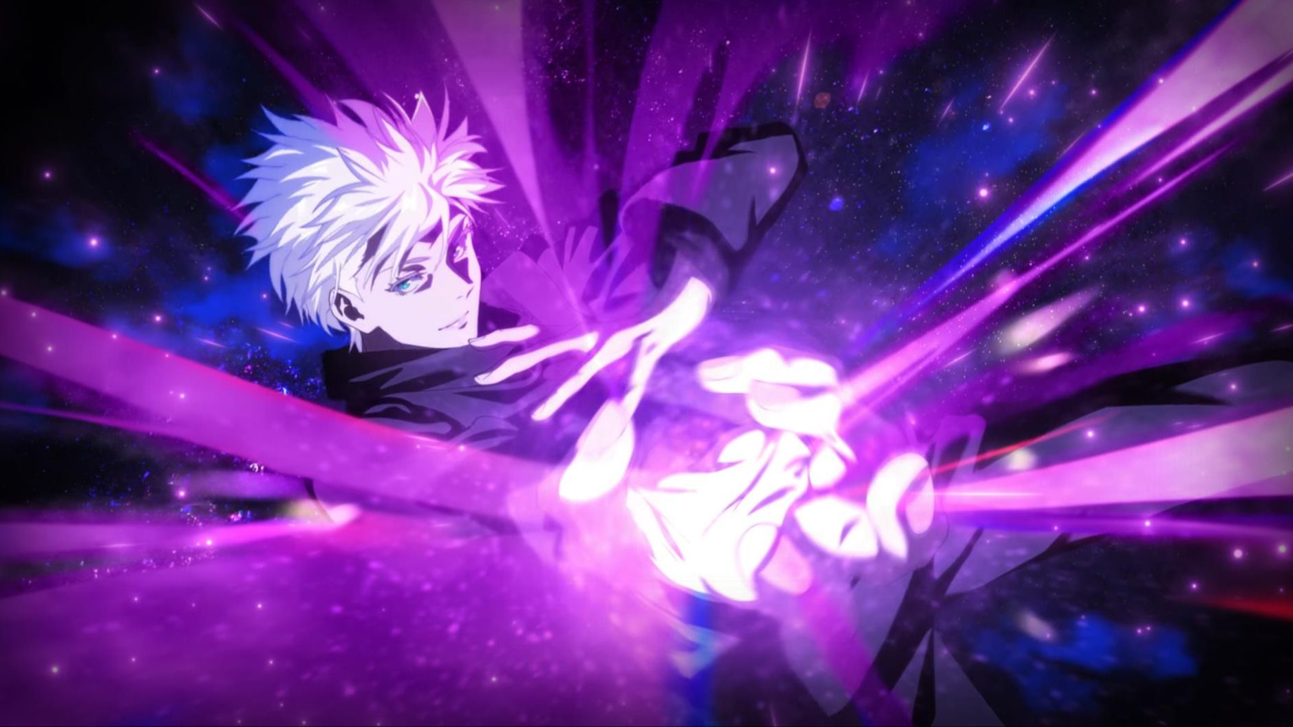 咒术回战:新人物五条悟虚式茈登场,还是不戴眼罩的老师最帅