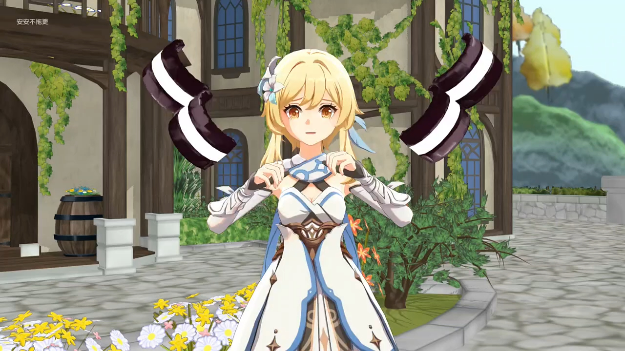 原神 mmd 荧来了