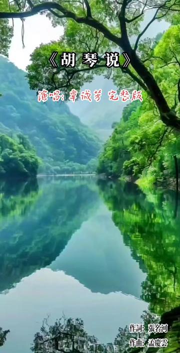 覃诚芳《胡琴说》完整版~十三寨山歌女王深情演唱,美妙的歌声如天籁之音!哔哩哔哩bilibili