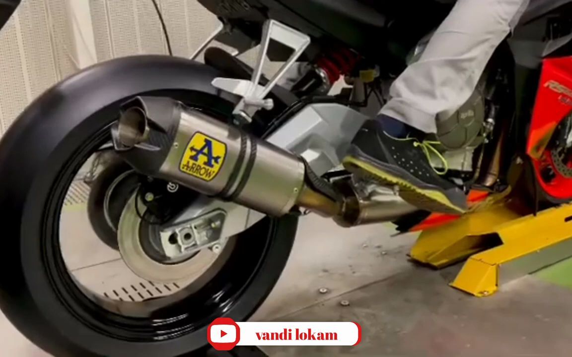 阿普利亚rs660箭牌arrow排气全段声浪