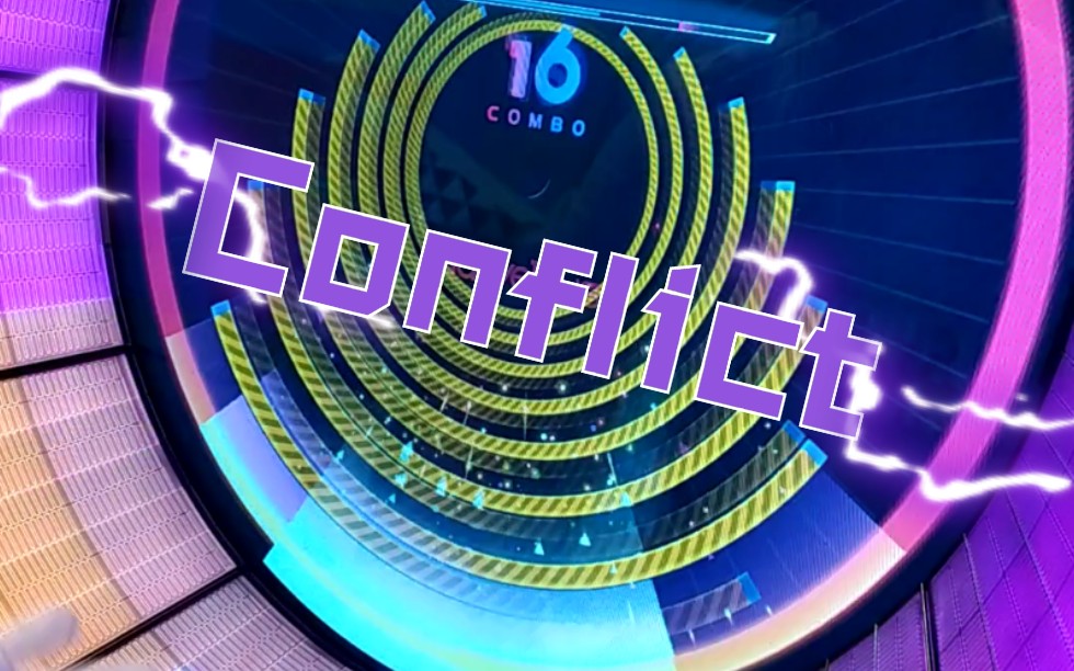 wacca初体验音游公交车conflict