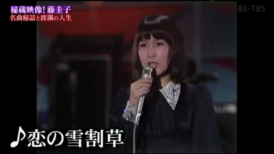 TV] 200704 秘蔵映像！藤圭子熱唱名曲秘話と波瀾の人生_哔哩哔哩_bilibili