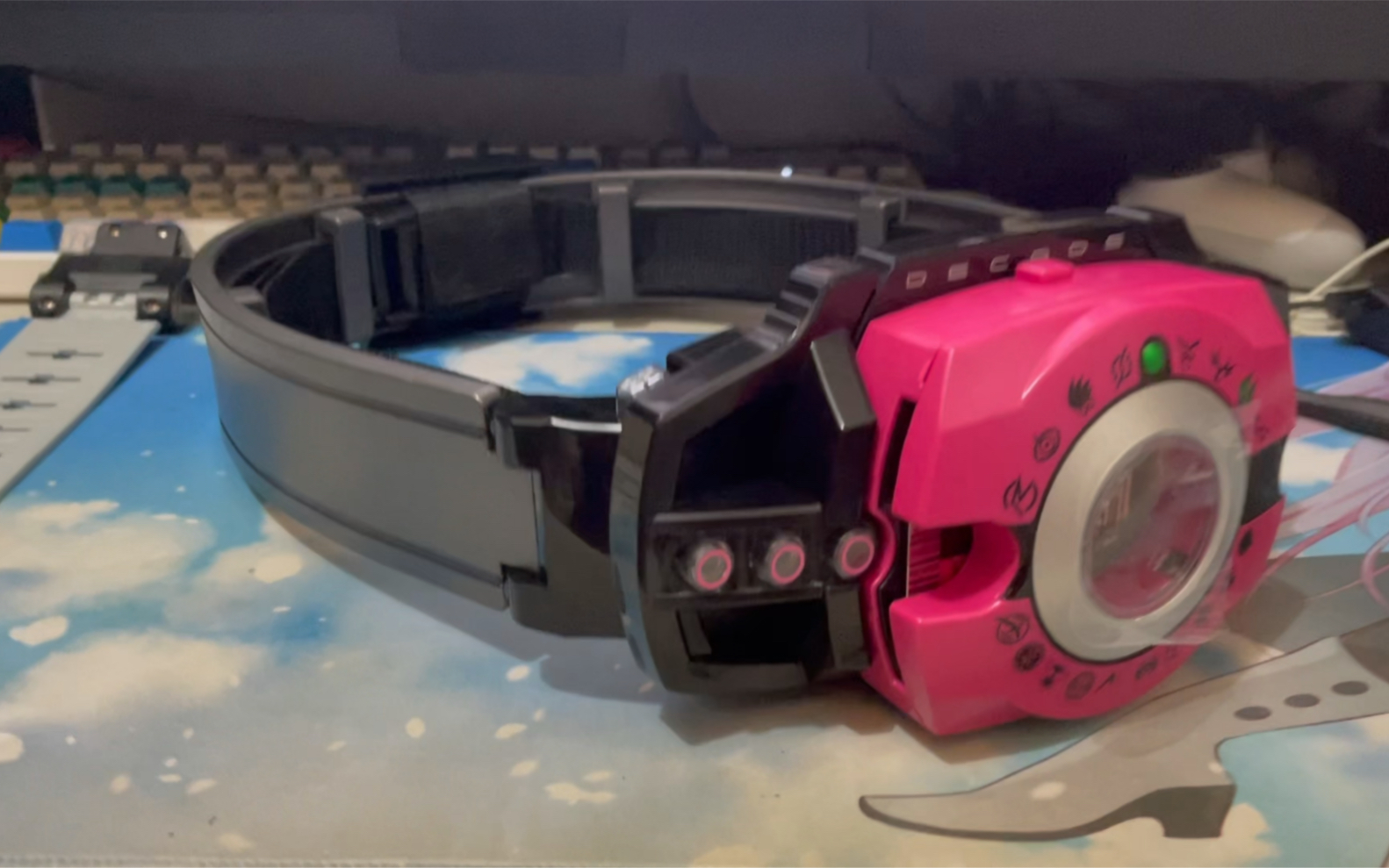 dx品红帝骑腰带,改csm腰带 活扣,改装全过程_哔哩哔哩_bilibili