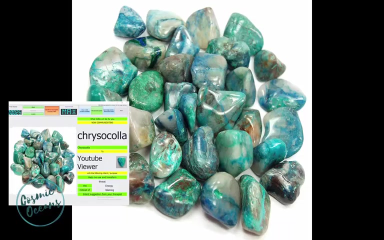 硅孔雀石(凤凰石)精华振动频率愈合 Chrysocolla Crystal Essence Vibrational Frequency Healing哔哩哔哩bilibili