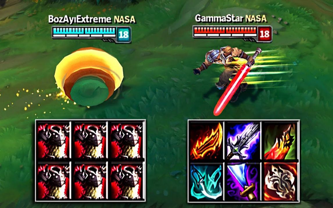 六反甲拉莫斯vs无极剑圣易大师精彩蒙太奇lol英雄联盟