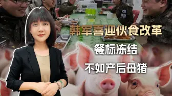 Download Video: 韩军喜迎伙食改革：当年饭补不如监狱囚犯，现在餐标不及产后母猪