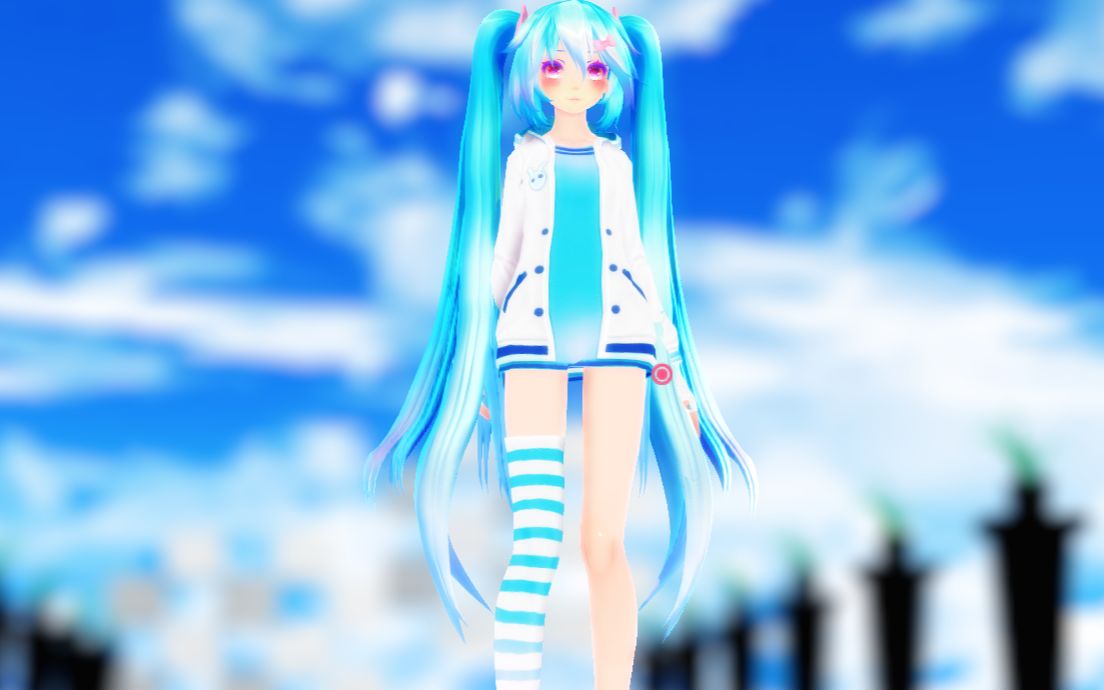 可爱MIKU 在线亲亲哔哩哔哩bilibili