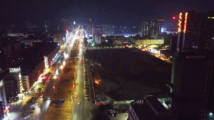 英德市区夜景哔哩哔哩bilibili