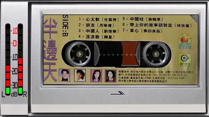磁带 半边天 任贤齐 周华健 刘德华