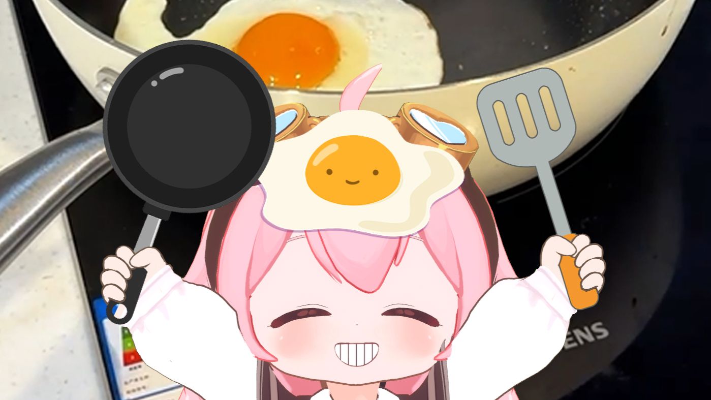 据说煎鸡蛋会流量好🍳