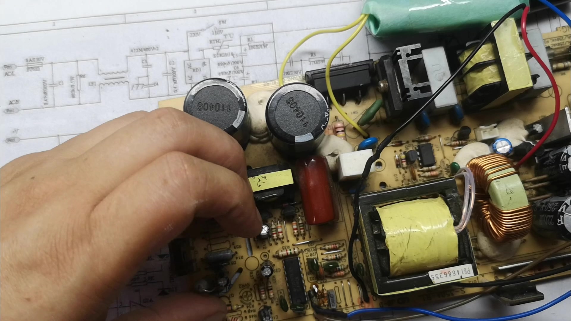 开关电源改0-90v可调-改调流部分(第三步)