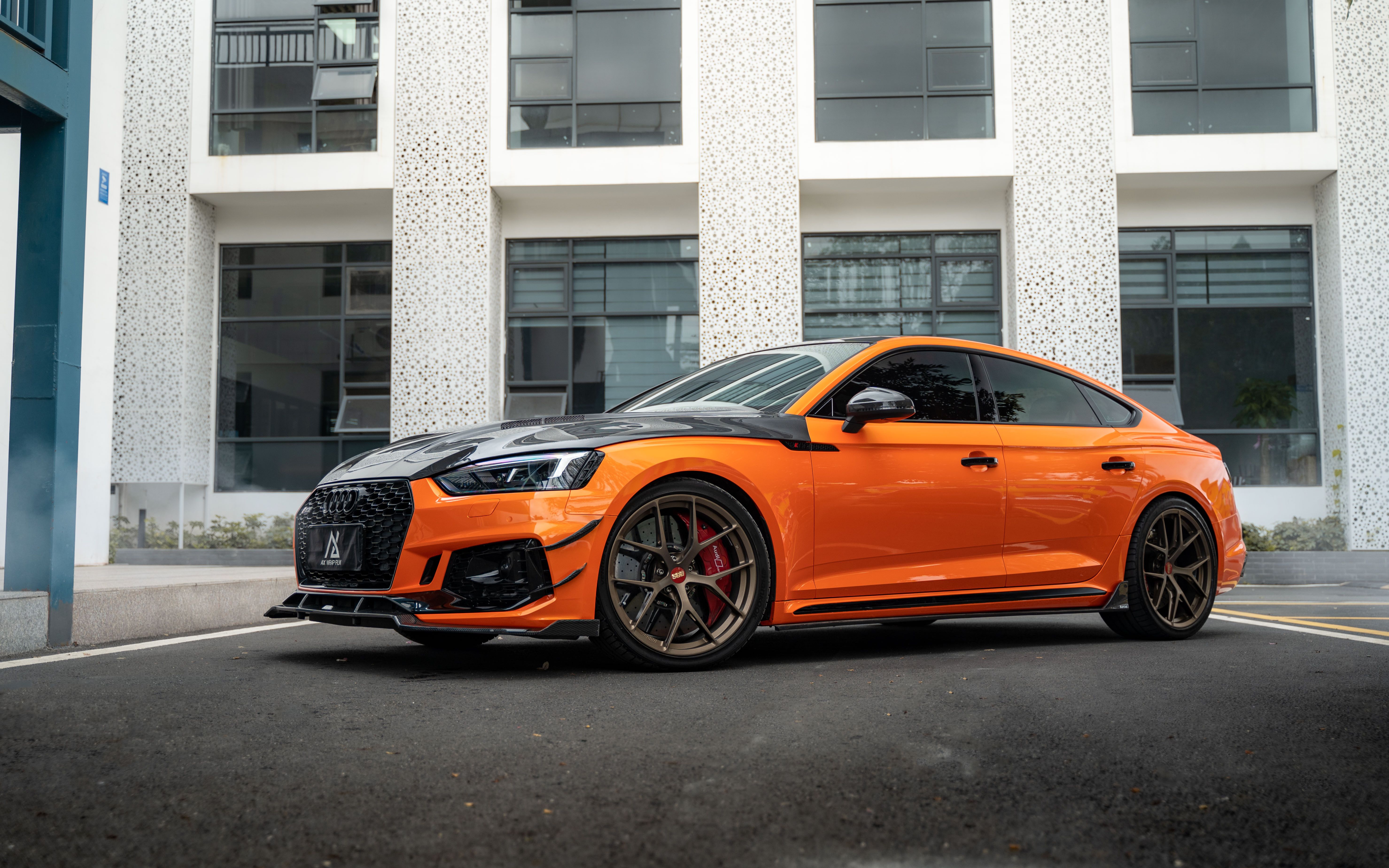 「ax film」audi rs 5 竞速橙