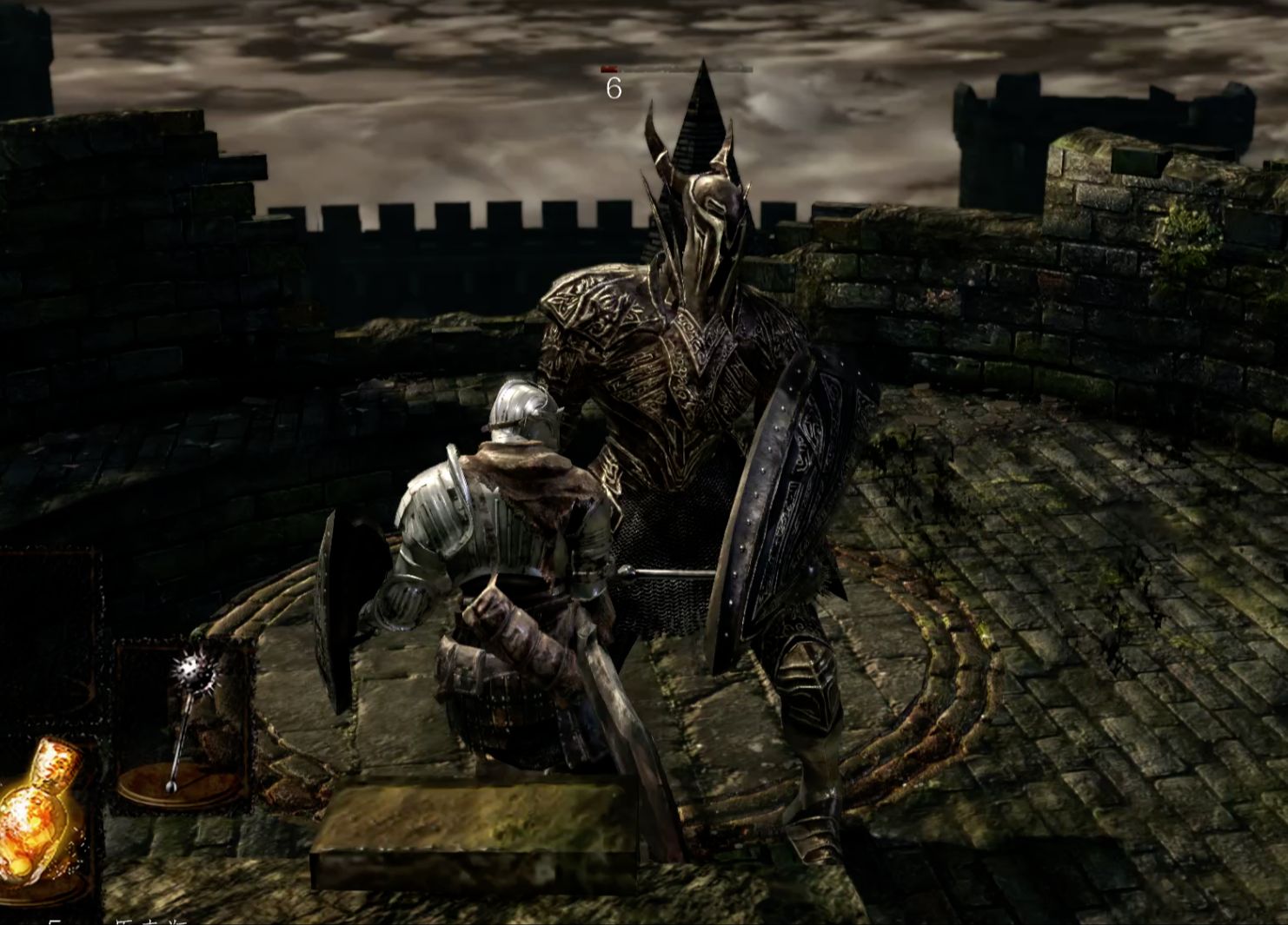 「黑暗之魂 remastered」弹反黑骑士拿到黑骑士大剑纪念