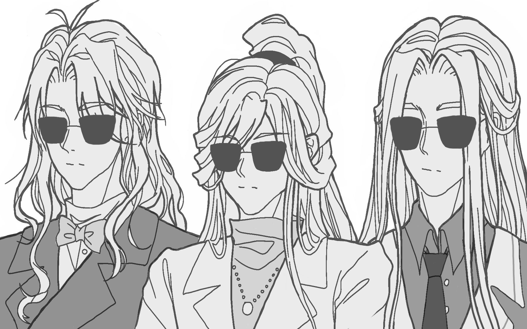 【哑舍手书/高扶亥/朝你大胯捏一把】