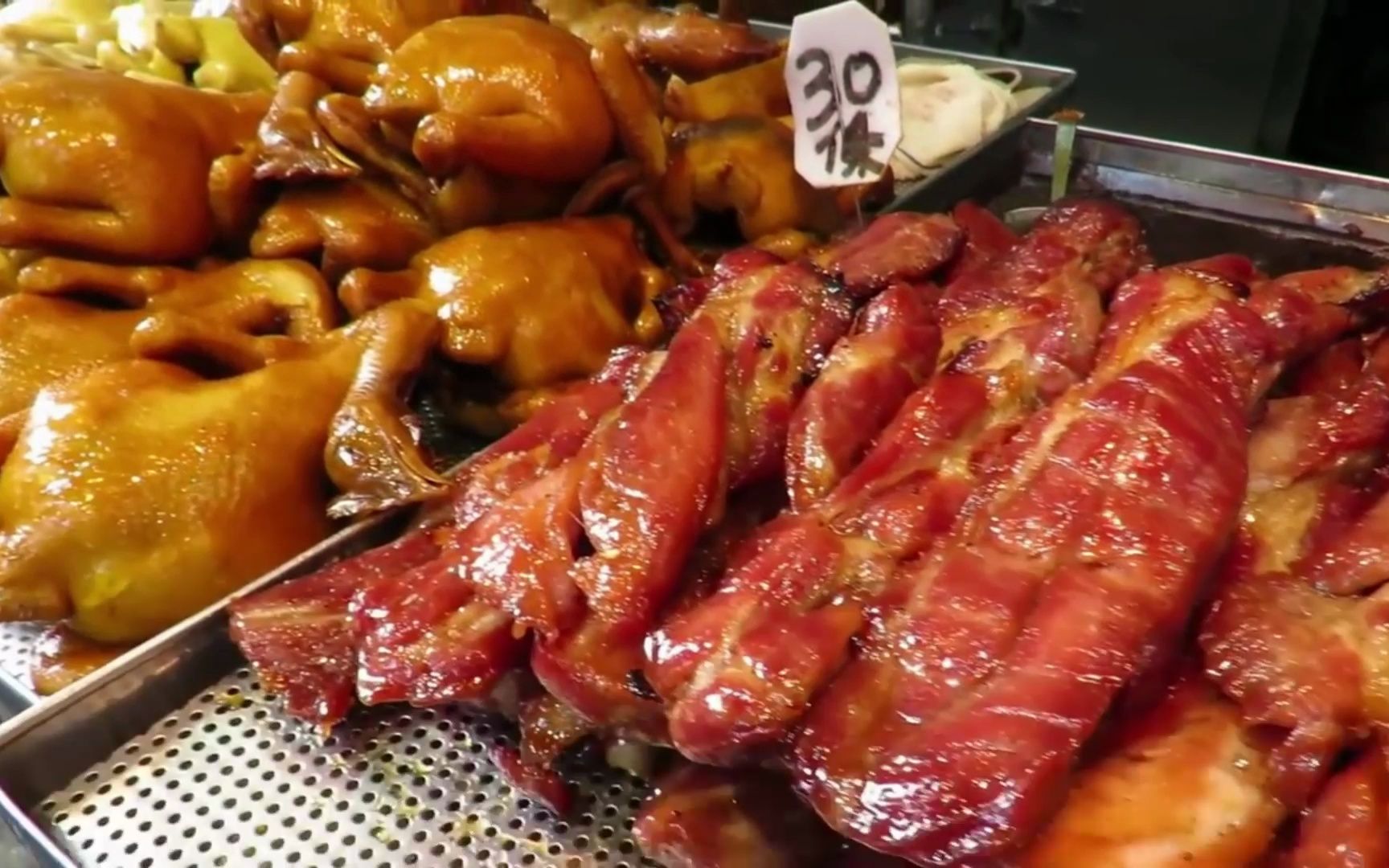 香港美食-烧鸡烤乳猪白斩鸡