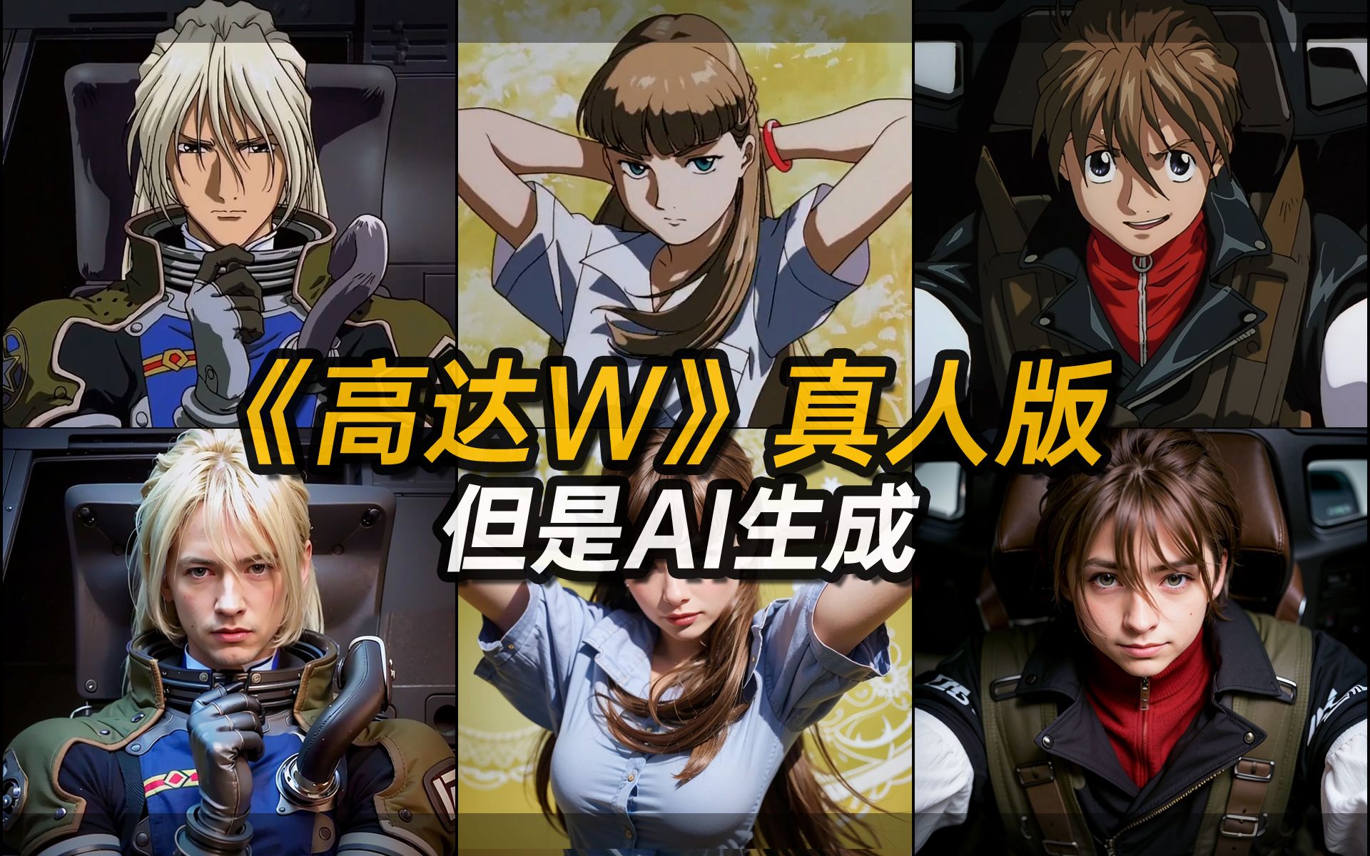 [图]《高达W》真人版【但是AI生成]V2.1【ew Mobile Report Gundam Wing real person by AI 新機動戦記ガンダムW