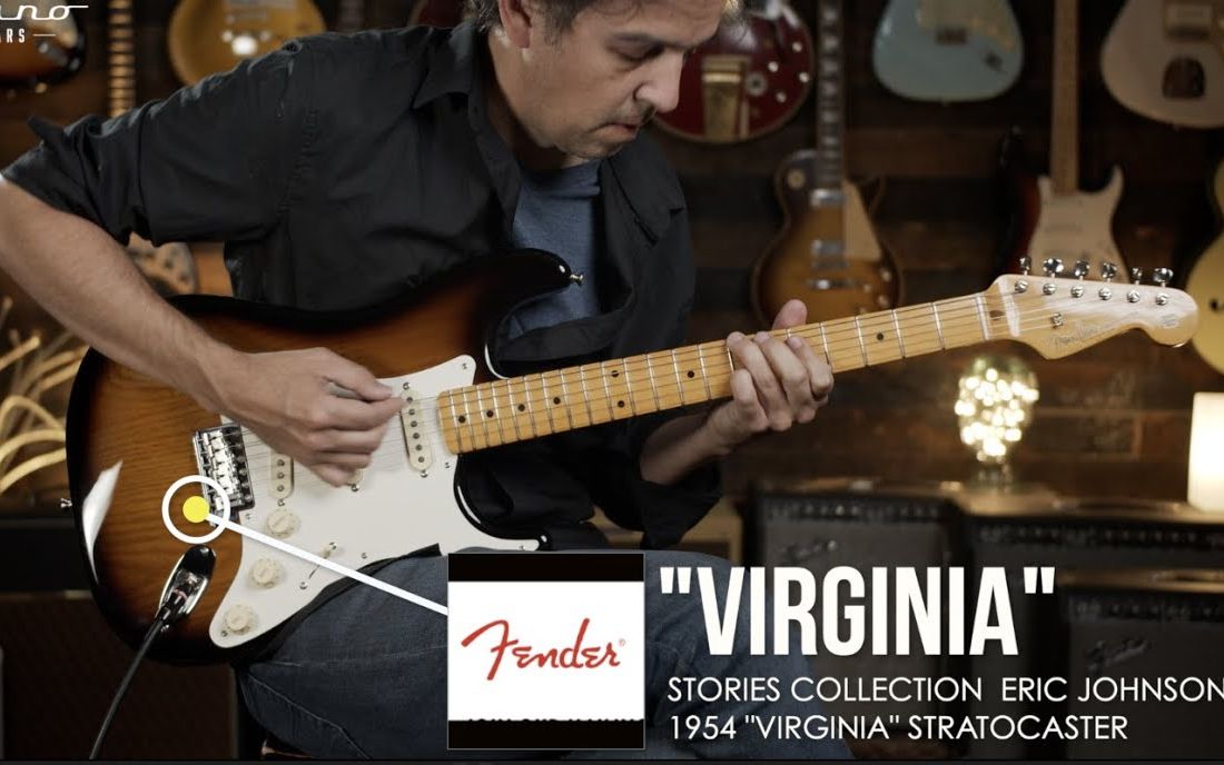 fender eric johnson virginia stratocaster 量产版