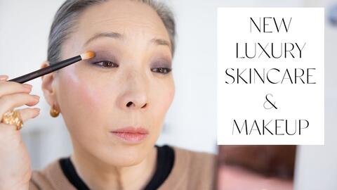 Michele Wang LUXURY SKINCARE AND MAKEUP TRY ON HAUL