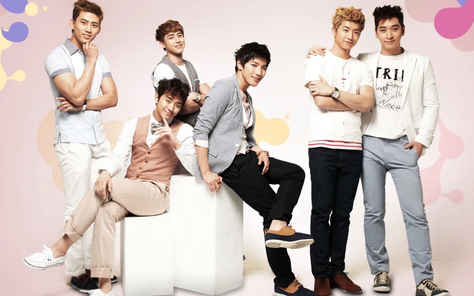 2pm 2009 mama颁奖典礼 again again舞台表演