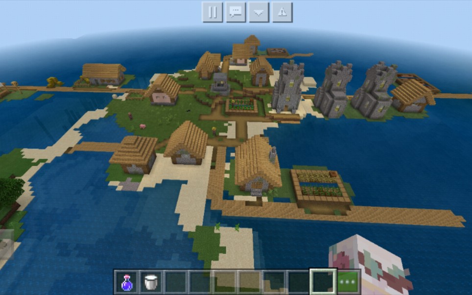 我的世界网易版海岛村庄种子推荐