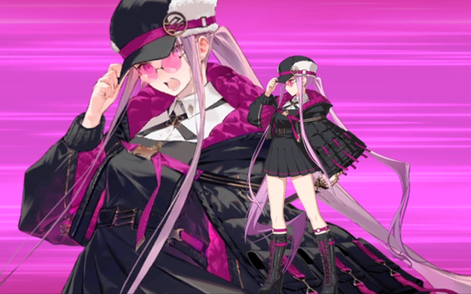 【fgo】五星 saber 美杜莎 1破 宝具模组演示!