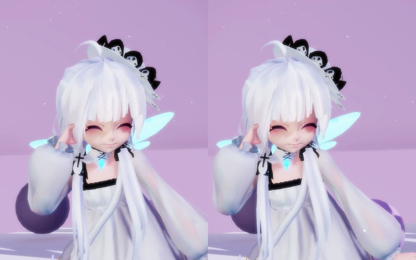 【MMD】平行眼3D 小光辉的悲伤~哔哩哔哩bilibili