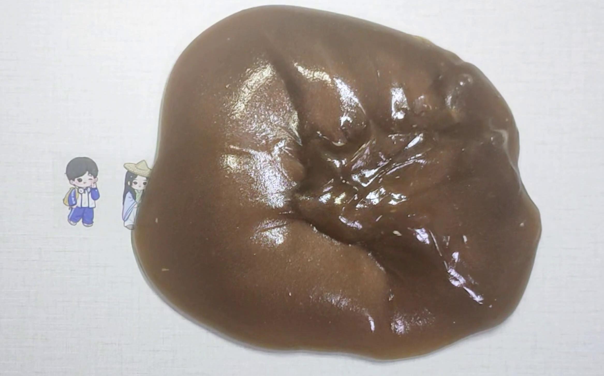 瓜尔胶加液体胶做出来的假水,玩起来好累