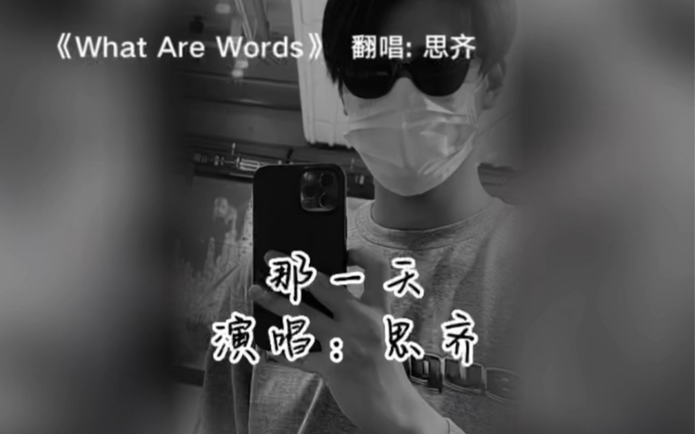 [图]What are words中文填词翻唱：那一天