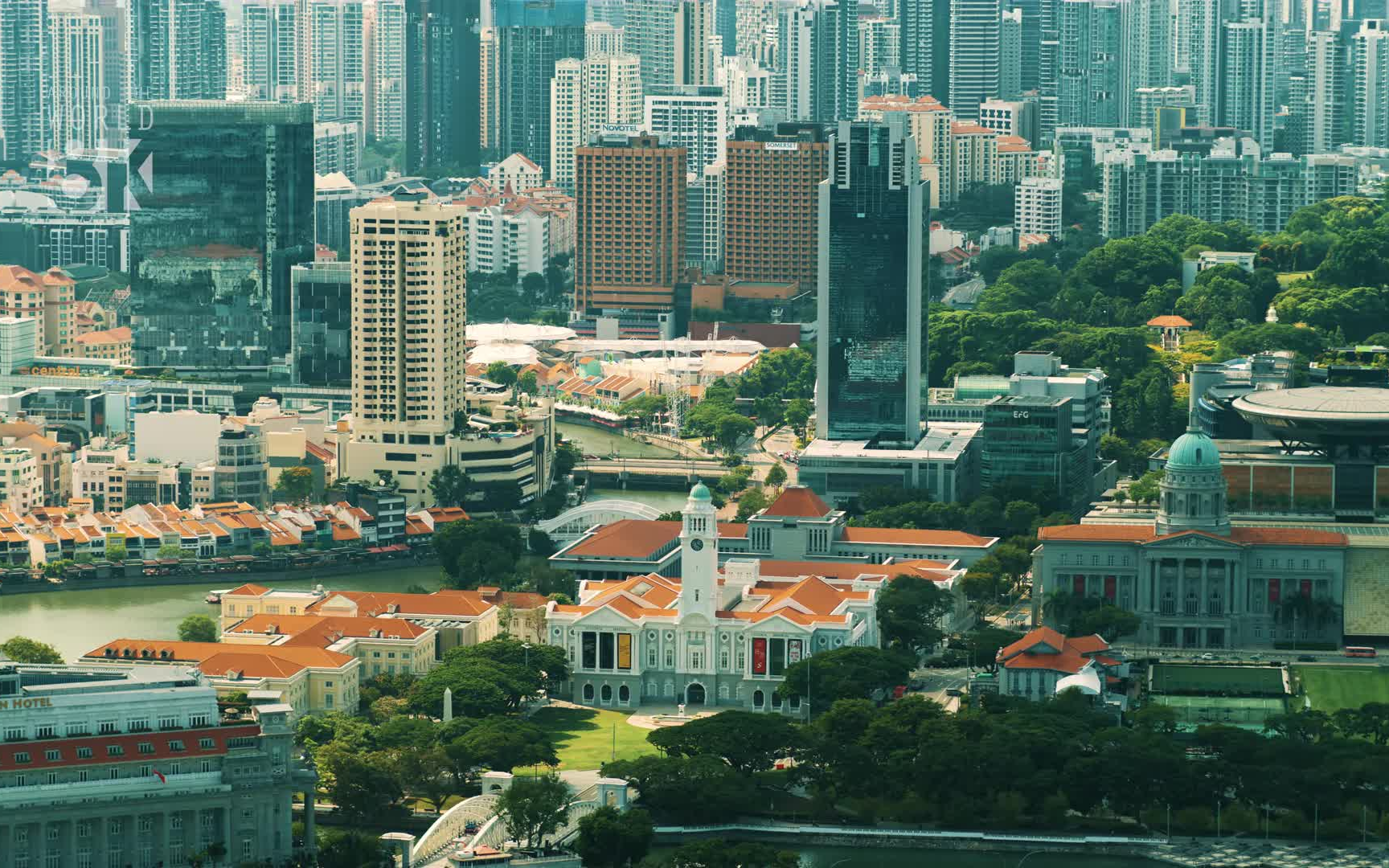 【8k航拍】花园城市,亚洲国际金融中心——新加坡(singapore)