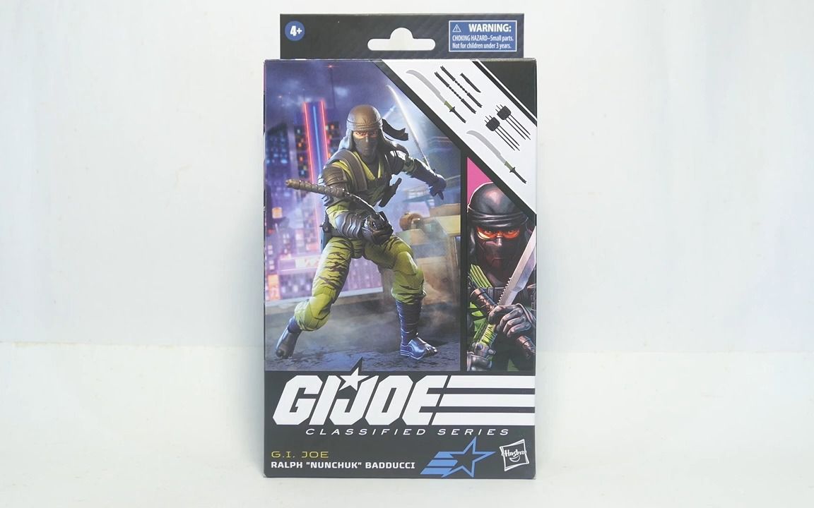 孩之宝 G.I. Joe Classified Series Ninja Force Ralph Nunchuk Badducci哔哩哔哩bilibili