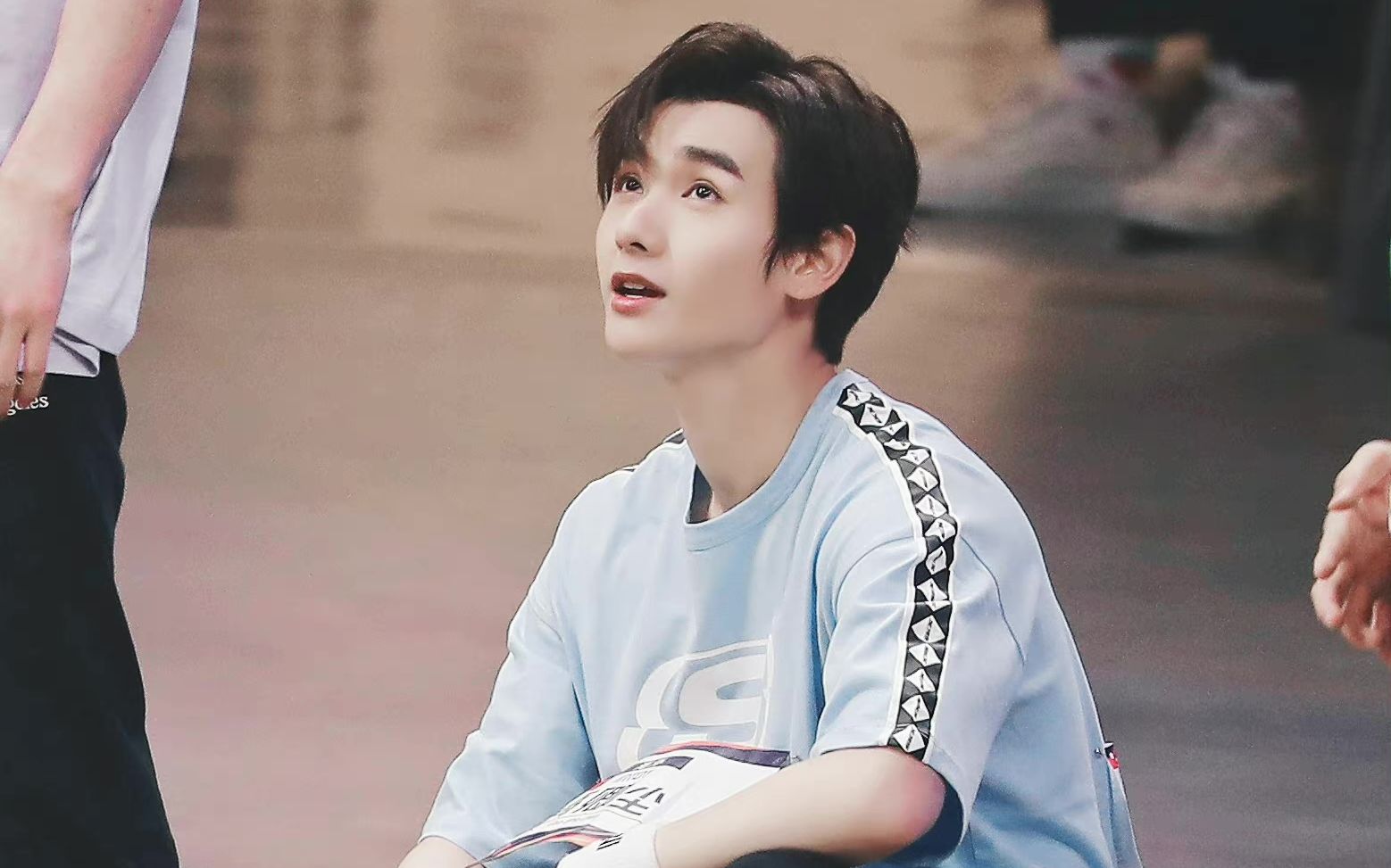 高卿尘50m赛道上尽情奔跑